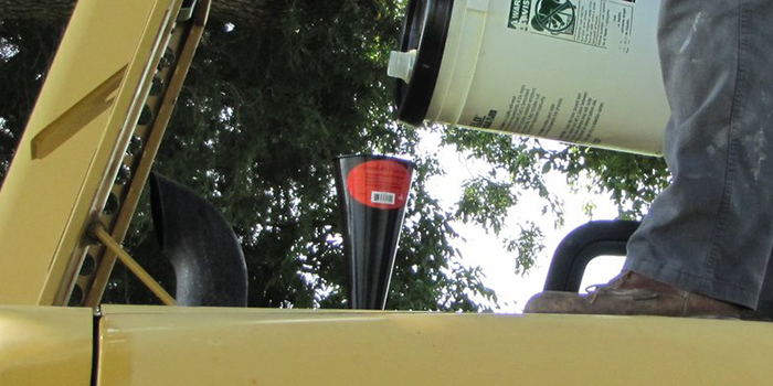 Are you tired of your traditional funnel backing up, overflowing, and taking forever to add oil to your truck or tractor?