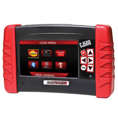 The CJ500 is the newest scan tool by Injectronic