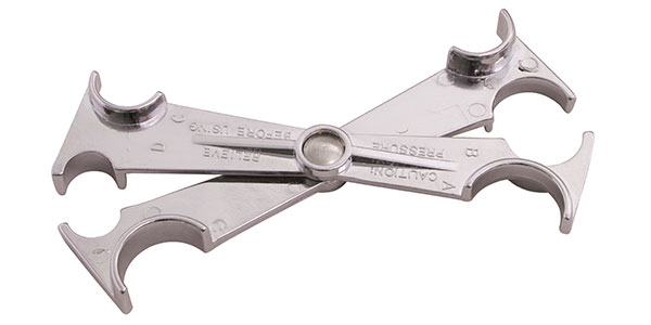 Scissor Disc A/C and Fuel Line Spring Lock from Lisle Corp