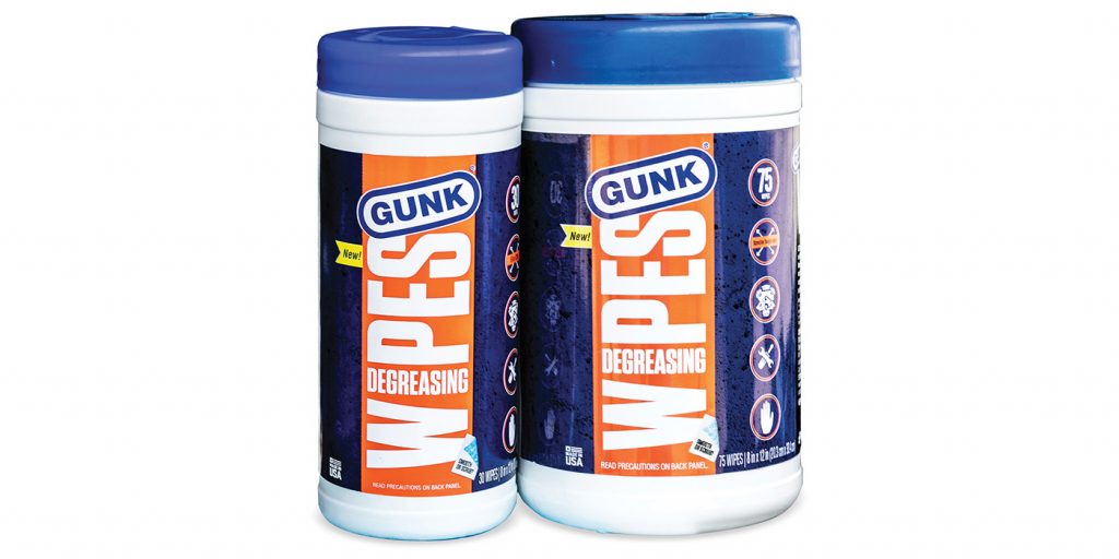 gunk degreasing wipes