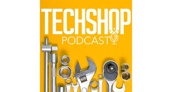 TechShop podcast logo fi