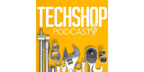 TechShop podcast logo fi
