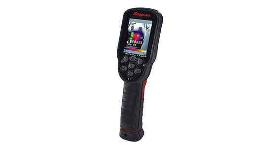 The Snap-on Diagnostic Thermal Laser features thermal image blending, plus a visible-light camera to provide more detail