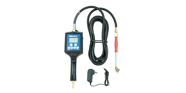 Ken-Tool’s new Handheld Automatic Tire Inflator allows user to auto-inflate and deflate with over pressure setting and underinflation protection.
