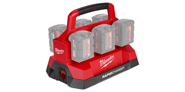 Milwaukee Tool M18 PACKOUT Six Bay Rapid Charger.