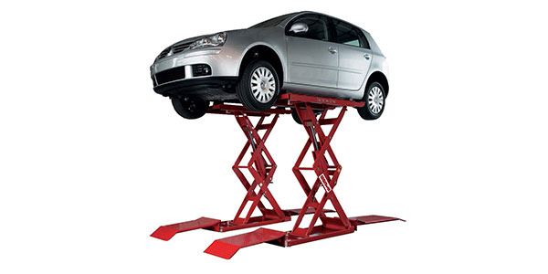 The 10K Dual Scissor Lift features volumetric control, retractable pull-out decks and can be flush or surface mounted.