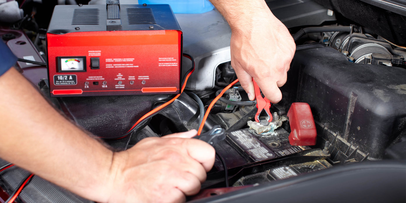charging a car battery