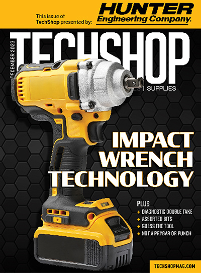 TechShop December Magazine cover.